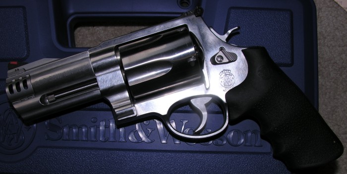 S&W Wesson 500 .500 4" SS Ported NIB