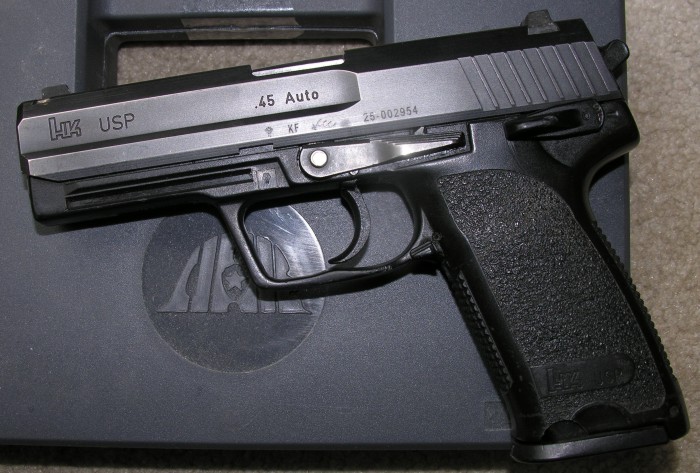 H&K Heckler & Koch USP .45 night 45